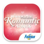 100 marathi romantic songs android application logo